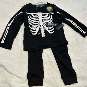 2 piece pajamas set Skeleton​